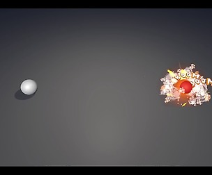 Cartoon Missile and Explosion VFX
