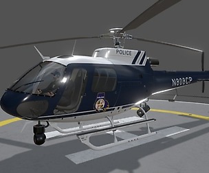 AS-350 Baltimore County Police Animated