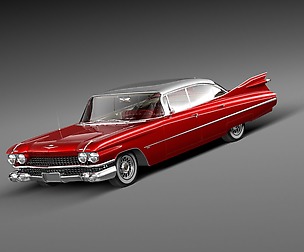 Cadillac 1959 sedan hardtop