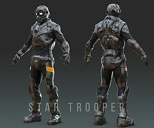 Star trooper Armor High res