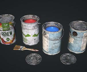 Cans Paint Pack
