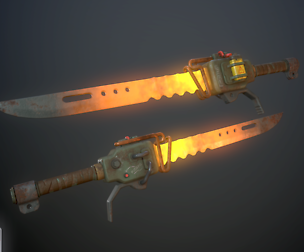 Heater sword