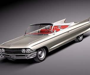 Cadillac 1961 Eldorado Convertible