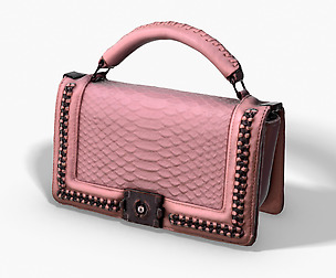 Pink Pochette - 3D Photoscanned PBR