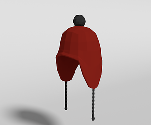 Low Poly Cartoon Beanie Cap