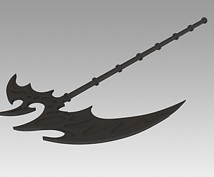 Vampire Knight Kurosu Yuki Artemis Cosplay Weapon