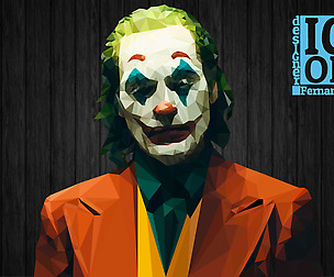 Joker Poligonal art