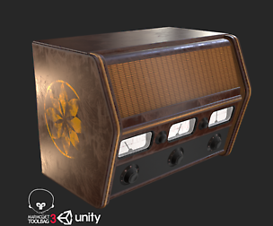 Old Antique Radio PBR