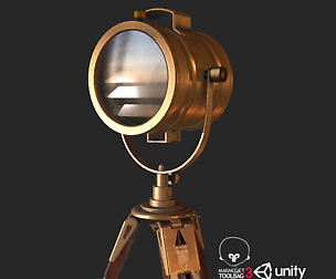 Old Antique Dim Light PBR