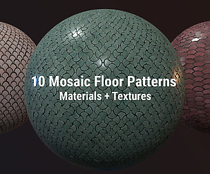 10 Mosaic Floor Patterns