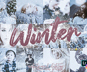 5 Christmas presets, winter holiday