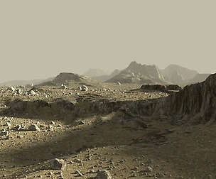 Mars in Blender