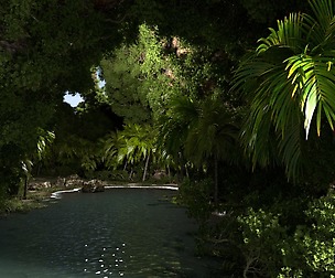 The hideaway in Blender