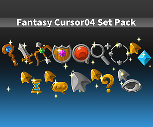 Fantasy Cursor04 Set Pack