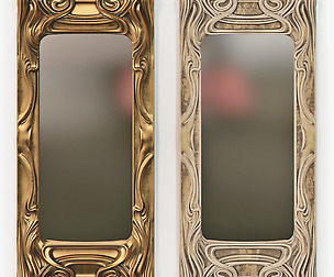 Art Nouveau Mirror Frame