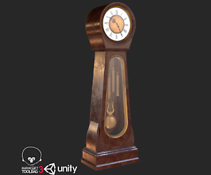 Classic Grandfather Clock PBR