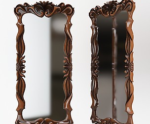 Frame mirror cnc