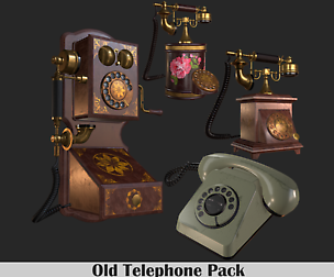 Old Phone Pack PBR