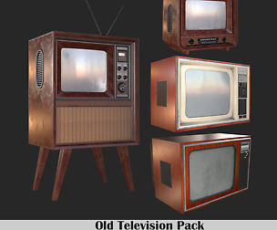 Old Television Pack PBR