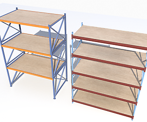 Industrial shelves 5
