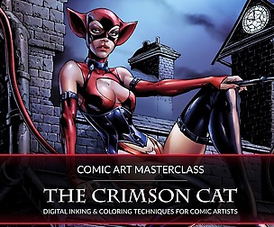 Comic Art Master Class: The Crimson Cat
