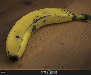 Banana - Photogrammetry Asset 3D PhotoScan
