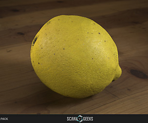 Lemon - Photogrammetry Asset 3D PhotoScan