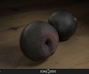 Plum - Photogrammetry Asset 3D PhotoScan