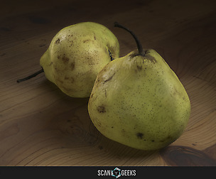 Pear - Photogrammetry Asset 3D PhotoScan