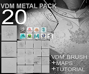 VDM - FULL METAL SURFACES PACK [20+MAPS]