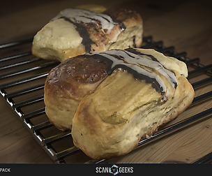 Pastry 04 - Photogrammetry Asset 3D PhotoScan