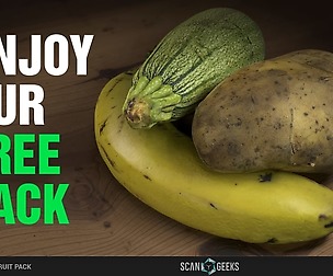 Free Fruit Mini Pack - Photogrammetry 3D Scans