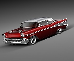Chevrolet belair 1957 custom