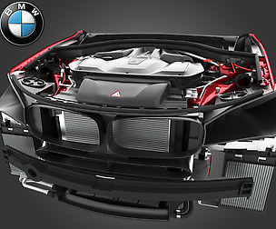 BMW X5M F85 & X6M F86 V8 Engine