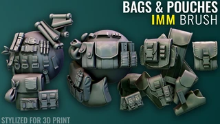 Bags & Pouches IMM - Zbrush cover