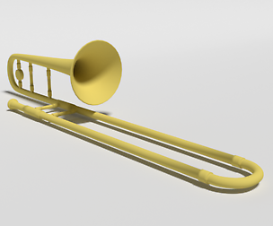 Cartoon Trombone