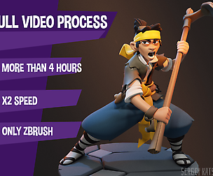 Video process: Yellow Turban