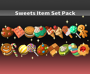 Sweets Item Set Pack