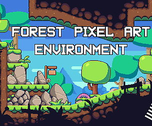 Forest Pixel Art Environment Asset