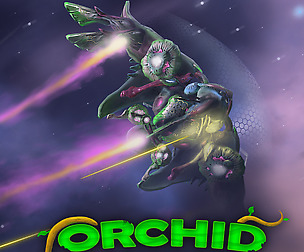 Orchid manta - PBR spaceship