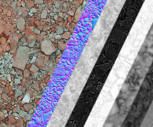 Broken brick