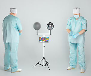 Middle-aged surgeon is operating 66
