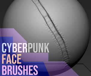Cyberpunk Face Brushes V1