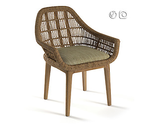 Modern Wicker Chair