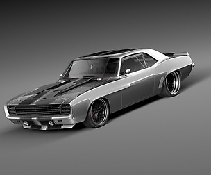 Chevrolet camaro 69 pro touring