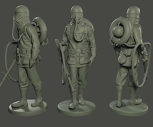 German soldier ww1 walk G5