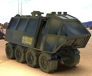 sci-fi vehicle