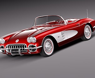 Chevrolet corvette c1 1958
