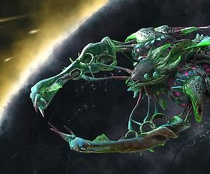 Orchid Mothership - PBR Animated
