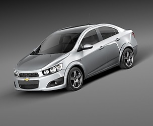 Chevrolet aveo sonic sedan 2012